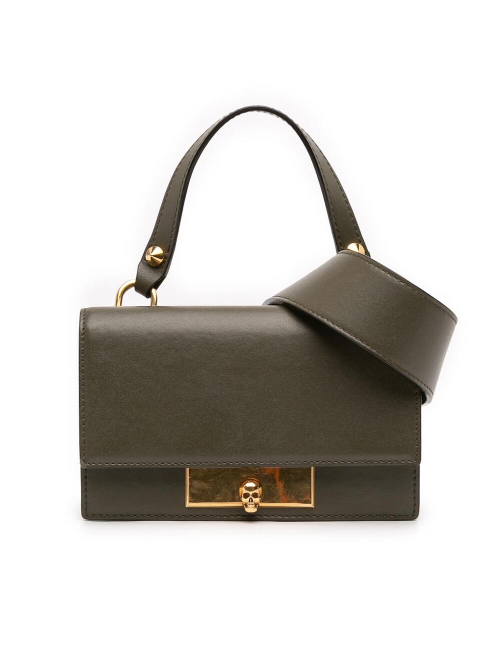 Alexander Mcqueen Mini Leather Skull #315869A49B